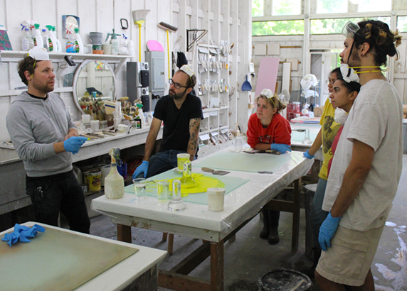Skowhegan School of Painting & Sculpture's Studio