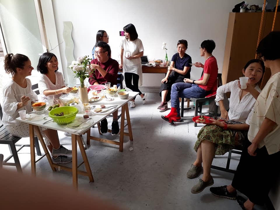 Meeting Taiwanese artists in Paris
