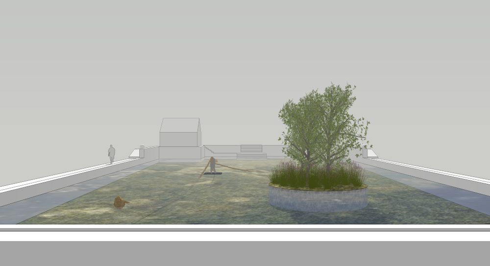 A 3D simulation for Japamala to be installed on location at the Holzdorf Manor Park