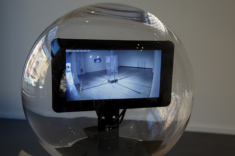 Real-time video installation for So Absurd!