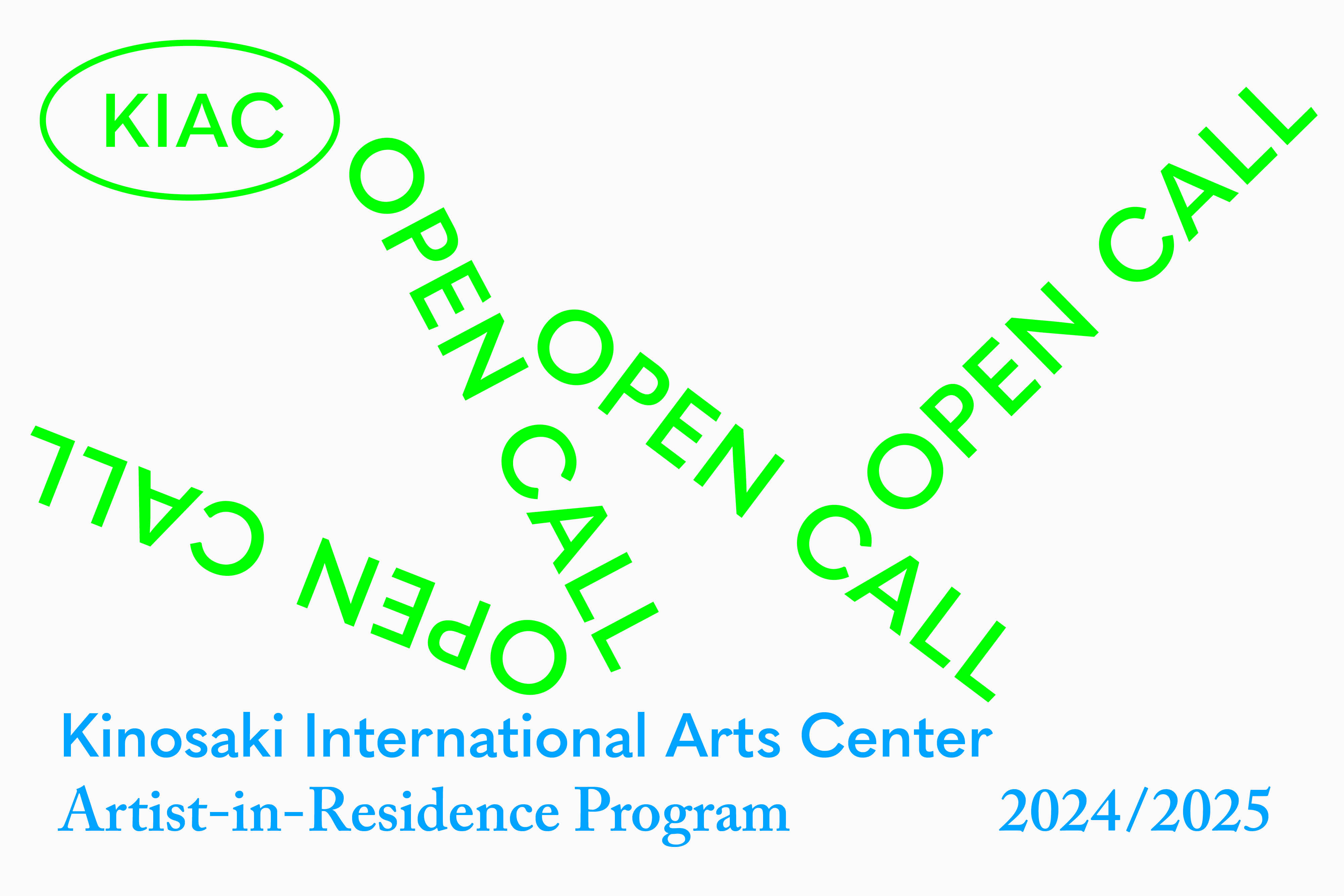 KIAC OPEN CALL for the ArtistInResidence Program 2024/2025 Arts